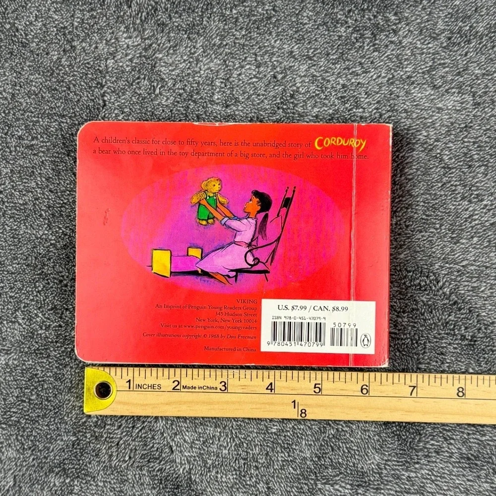 Corduroy Board Book by‎ Don Freeman Childrens Classic Unabridged Viking